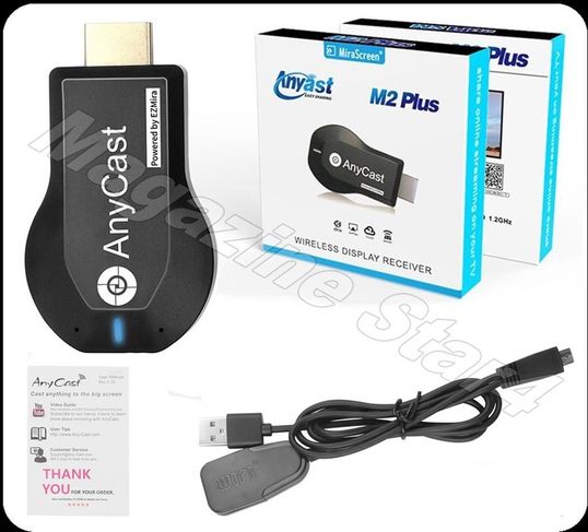 Anycast Miracast (tipo Chromecast) Espelhamento de Tela Any Cast