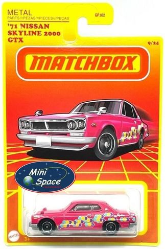 Matchbox 1971 Nissan Skyline 2000 Gtx 1/64