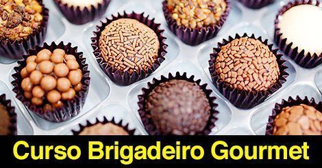 Curso> Brigadeiro Gourmet Profissional