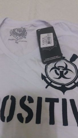 Camiseta Loco Positivo do Corinthians