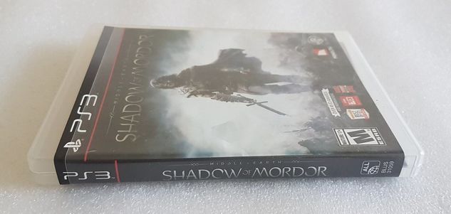 Jogo Shadow Of Mordor - PS3 Mídia Física Original (seminovo)
