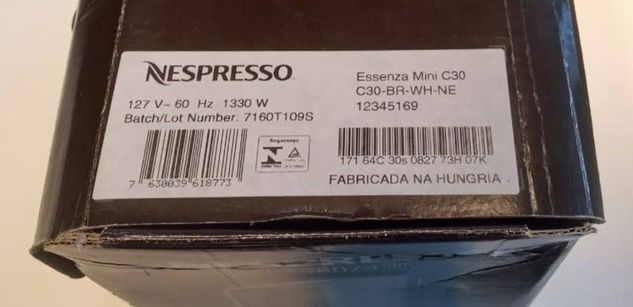 Nespresso Essenza Mini C30 Branca