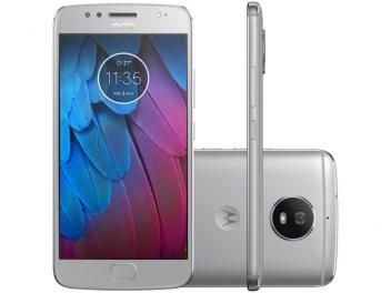 Smartphone Motorola Moto G5s 32gb Prata Dual Chip 4g Câm. 16mp + Sel