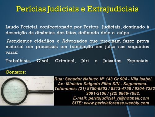 Perito Judicial Documental/audio e Video/analise de Acidente de Tran