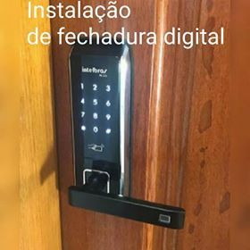 Instalamos Fechadura Digital