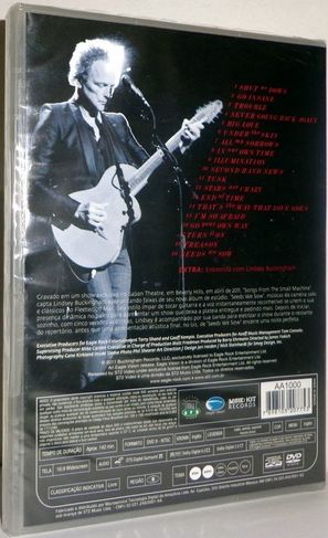 DVD Lindsey Buckingham - Songs From The Small Machine