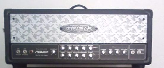 Amplificador Valvulado Head Guitarra Peavey Triple Xxx 120w