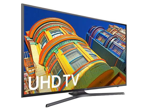 Smart TV Led 43 Uhd 4k Samsung Mu6100 3 Hdmi 2 Usb Wi-fi Integrado Con