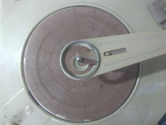 Toca Disco Philips Stério Antiguidade Relíquia Anos 50's