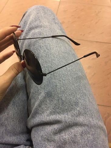 óculos Redondo Hippie com Proteção Uv400