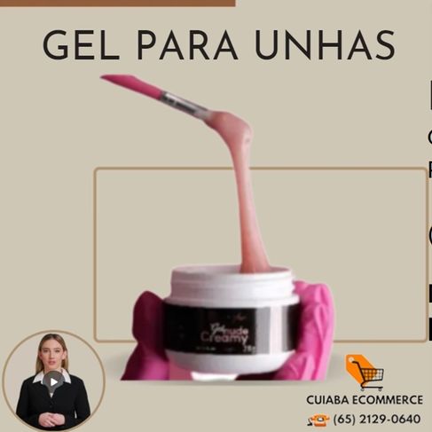 Gel de Unha Nude para Unahs de Gel Fibra Banho de Gel