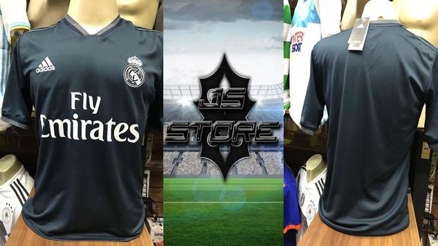 Camisa Real Madrid Away 2018 S/n° Torcedor Adidas Masculina