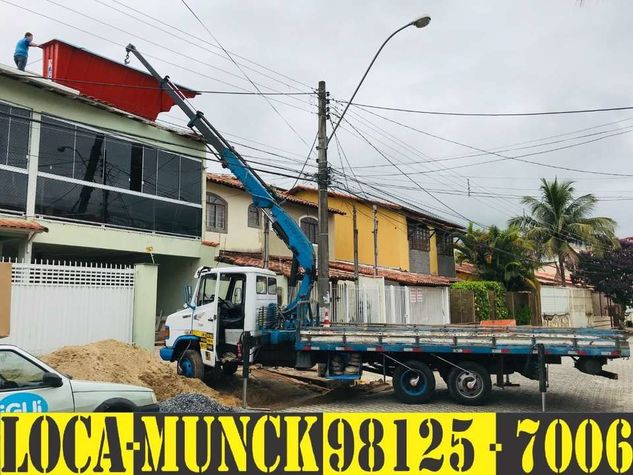 Aluguel Caminhão Munck Resende Sul Fluminense com Cesto Aéreo
