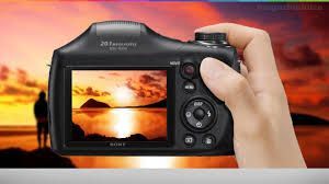 Câmera Sony Cyber Shot Dsc H300 (semiprofissional)