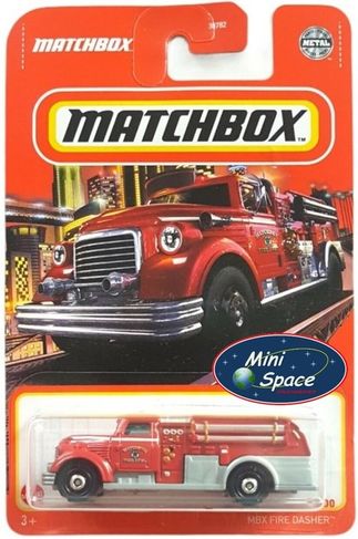 Matchbox Fire Dasher Bombeiro Cor Vermelho 1/64