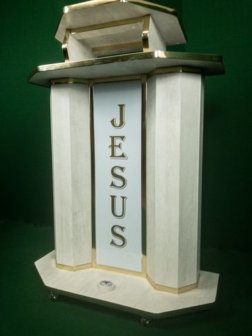 Púlpito de Madeira Modelo-arão para Igrejas e Capelas