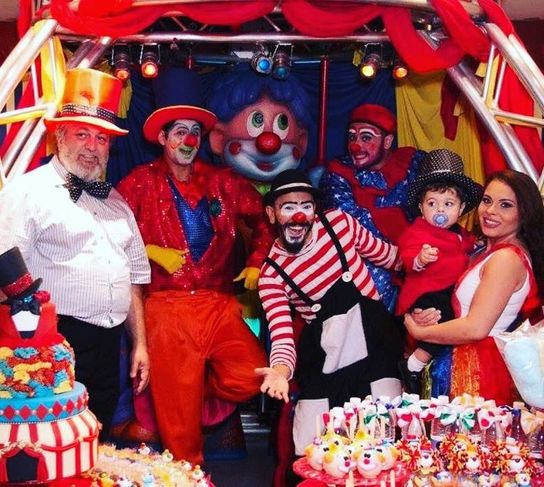 Personagem Circo para Festa Infantil Bh e Regiao