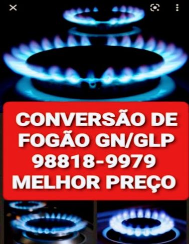 Conversão de Fogão para Gás de Botijão Camboinhas 98711_0835 Niterói