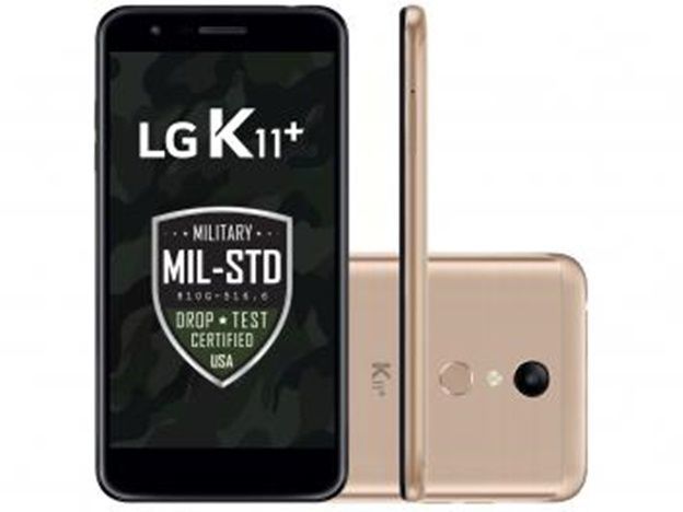 Smartphone Lg K11+ 32gb Dourado 4g Octa Core Dourado