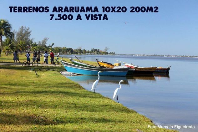 Terrenos Araruama 7.500 10x20 200m2 a Vista