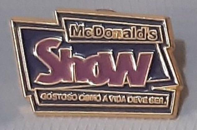 Mcdonald's Pins Originais Pin Mac Donald's Promocional / Funcionários