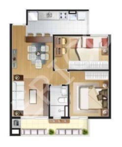 Apartamento com 2 Dorms em São Bernardo do Campo - Centro por 300.000,00 à Venda