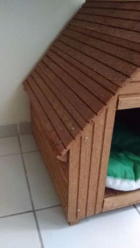 Casa em Madeira para Cachorro Pequeno