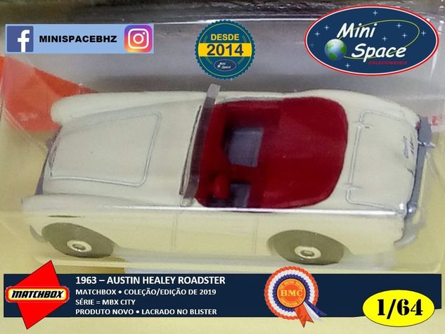 Matchbox 1963 Austin Healey Roadster 1/64