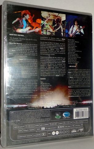 DVD Queen - Rock Montreal & Live Aid (dvd Duplo)