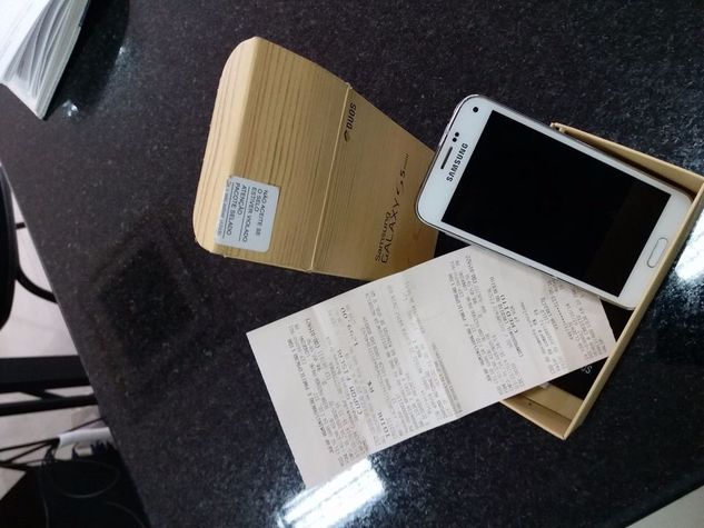 Galaxy S5 Mini Branco na Caixa com Nota Fiscal/única Dona