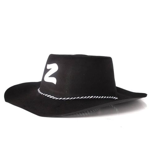 Chapéu Zorro Country com Camurça Sintética
