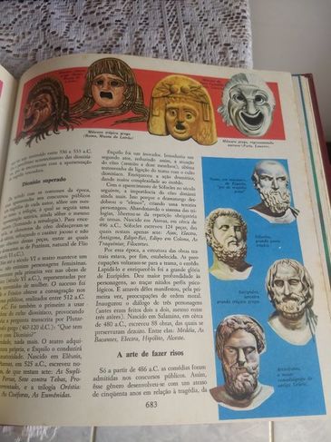 Dicionário Ilustrado Conhecer Três Volumes1973