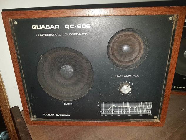 Caixa Acústicas Quasar Qc 606