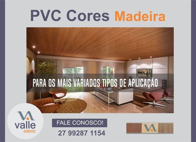 Pvc Cores Madeira, Forro Removivel Acústico/térmico, Forro Isopor