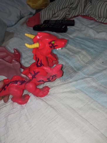 Brinquedo Dragão Vermelho Imaginext