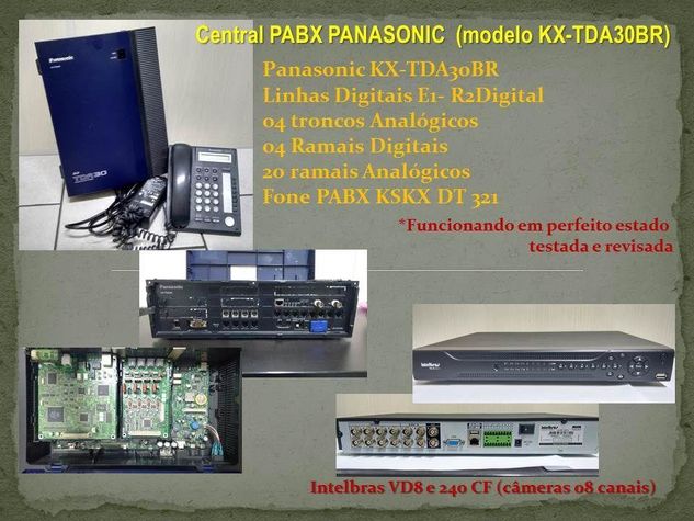 Central Pabx Panasonic Tda 30