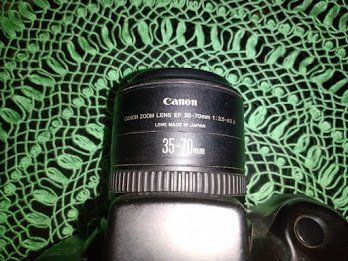 Câmera Canon + Lente 35-70mm 1:3.5 4-5a