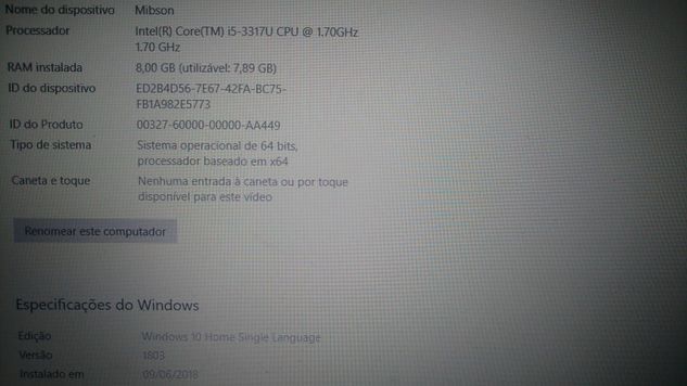 Notebook Asus S46 Core I5-3317u 8gb +24gb Cache 14 Usb 3.0