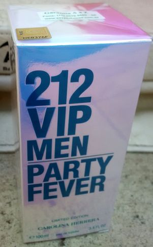 Perfume 212 Vip Men Party Fever 100 ML Edição Limitada