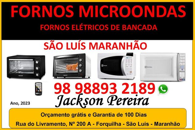 Manutenção em Microondas Panasonic em São Luis