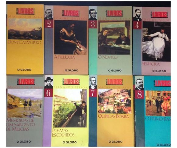 Livros Clássicos da Literatura Brasileira - Coleção Globo