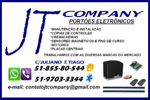 Jt Company Portões Eletrônicos