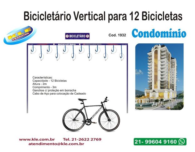 Bicicletário em Condomínio