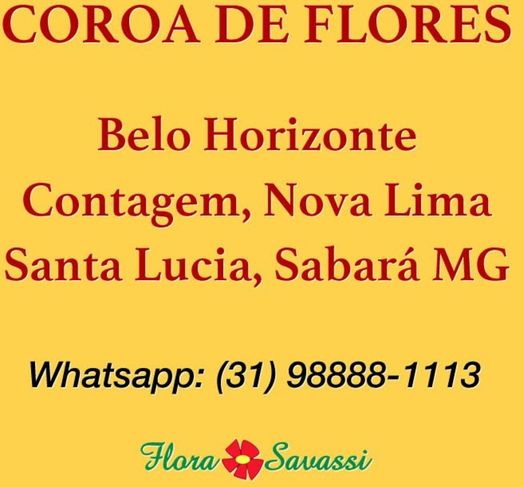 Coroas de Flores em Belo Horizonte Entrega Coroa de Flores em Bh MG