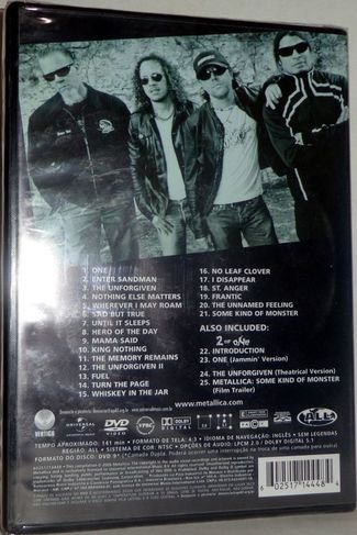 DVD Metallica - The Videos