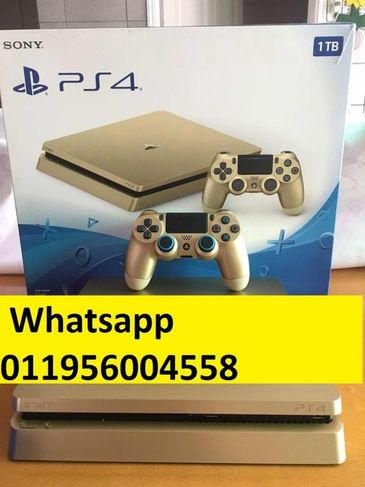 PS4 Playstation 500gb Slim Branco Dourado + Fifa 19