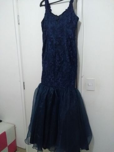 Vestido de Gala Azul Marinho