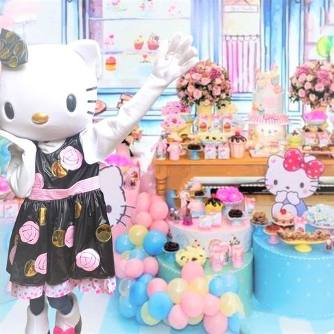 Hello Kitty Cover Personagens Vivos Festa Infantil
