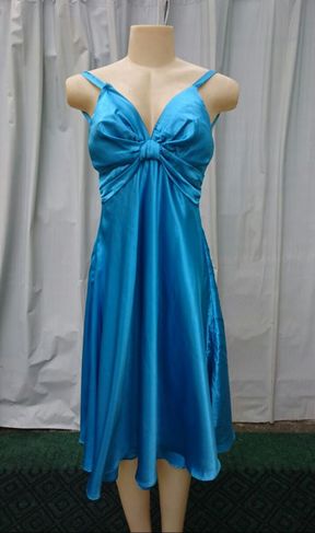 Vestido Azul Royal Tam M
