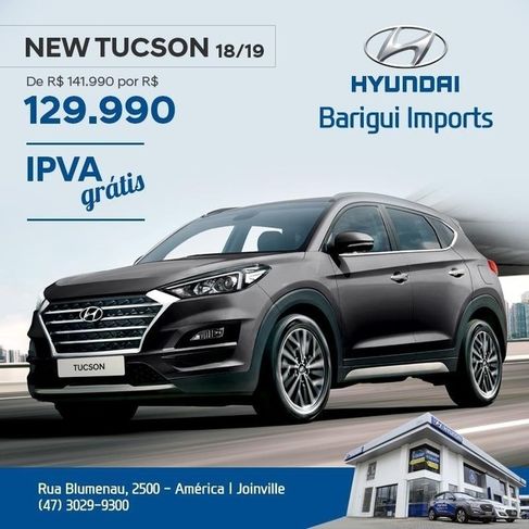 Hyundai New Tucson Gls 1.6 Gdi Turbo (aut) 2019
